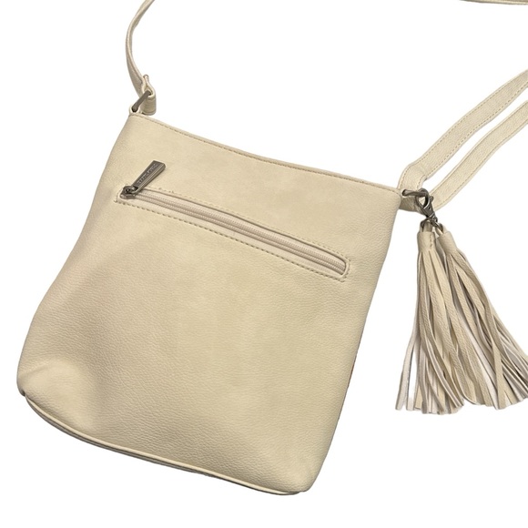Pixie Mood Crossbody in Cream & Cork with Tassel Keychain - Picture 3 of 4